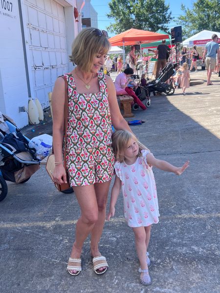 Two piece matching set can be worn together or mix and match. Fits true to size. Wore this to the Farmers market with my granddaughter. 

#LTKOver40 #LTKSeasonal