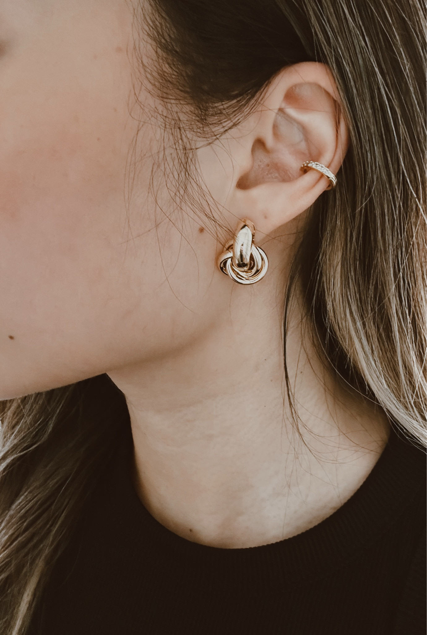Earrings
Gold earring
Gold hoop
Knot earrings
Conch earring
Conch piercing 
Ear piercing ideas
Earring stack

#LTKStyleTip #LTKSaleAlert #LTKBeauty