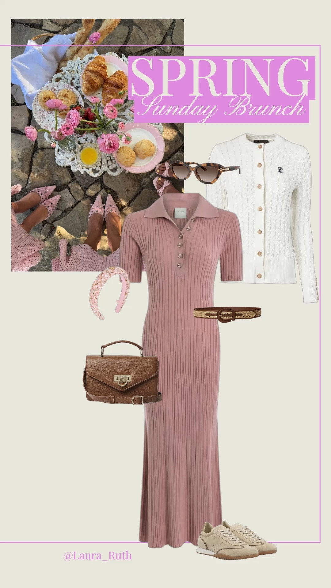 Spring Sunday Brunch 🌸🥐
Soft knits, blush tones & easy neutrals for the prettiest brunch look 💕 spring outfits, trainers, cream cardigan, white trainers 

#LTKluxury #LTKuk #LTKspring