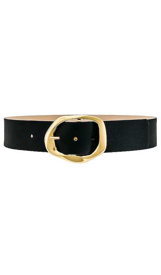 Edmond Waist Belt in Black & Gold | Revolve Clothing (Global)