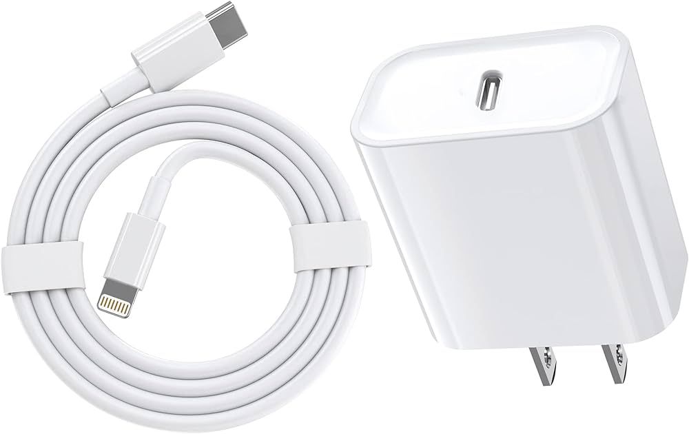 iPhone Fast charger, 20W[Apple MFi Certified] USB Type C Fast Charging Block Power Delivery Apple... | Amazon (US)