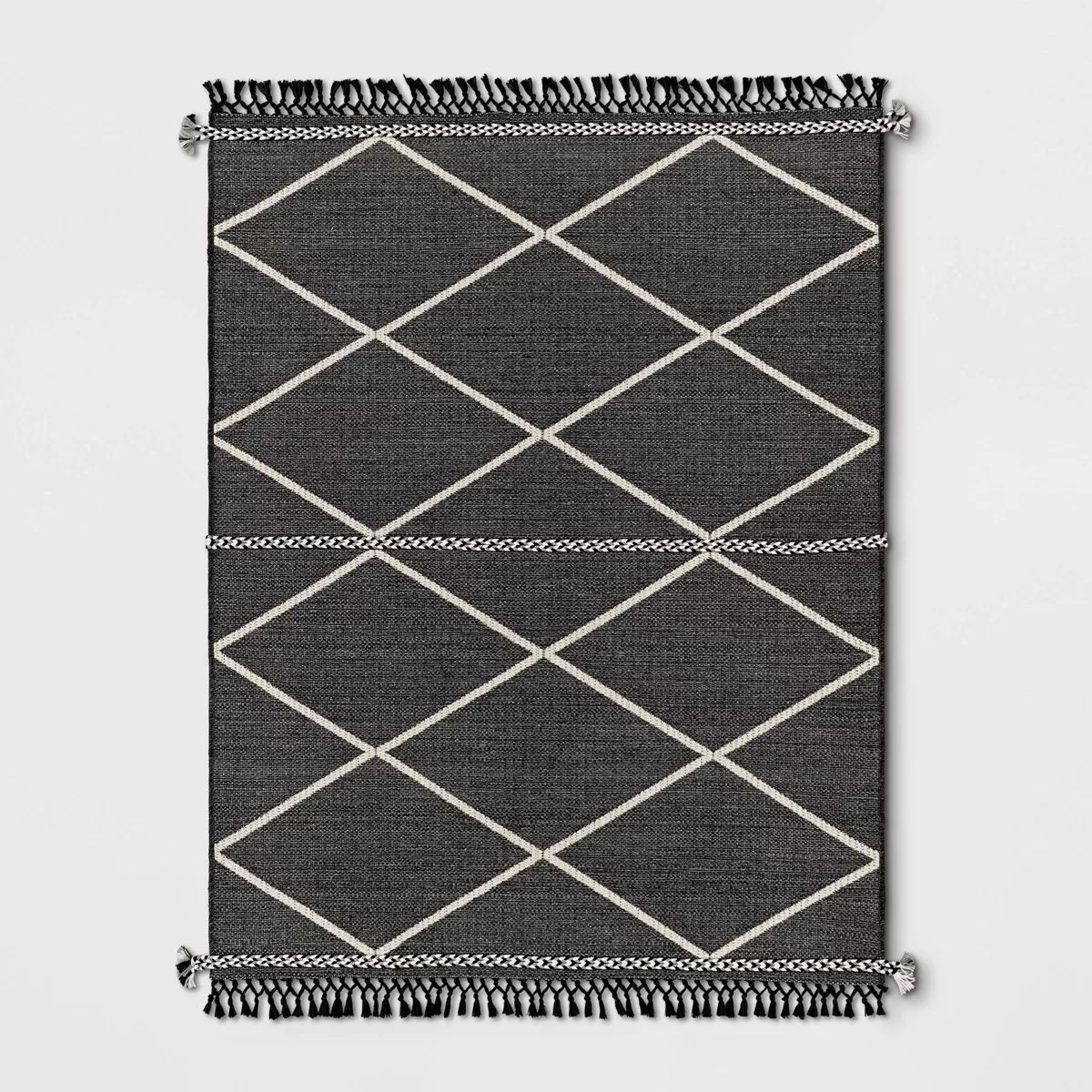 Woven Tapestry with Braid Outdoor Rug - Threshold™ | Target