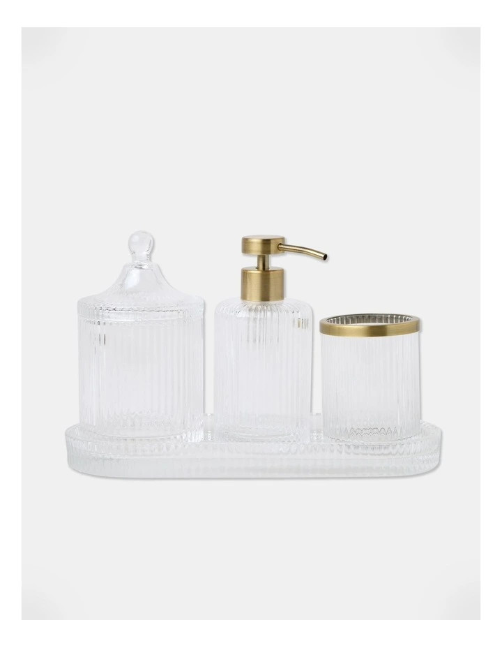 HeritageGlass Bathroom Accessories in Clear | Myer