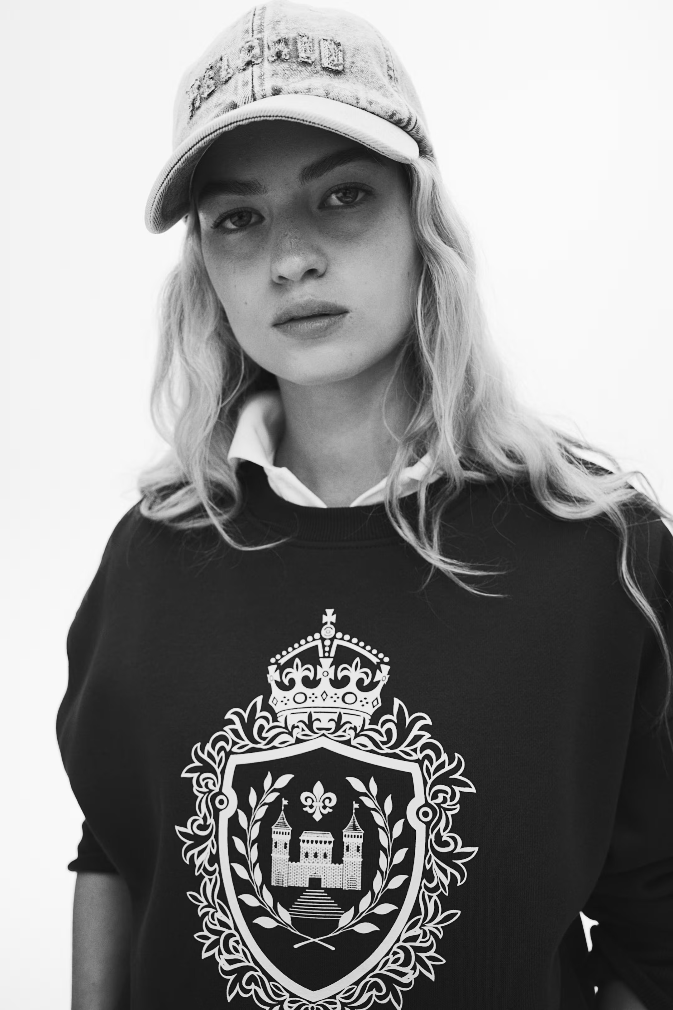 Oversized Sweatshirt with Motif | H&M (US + CA)