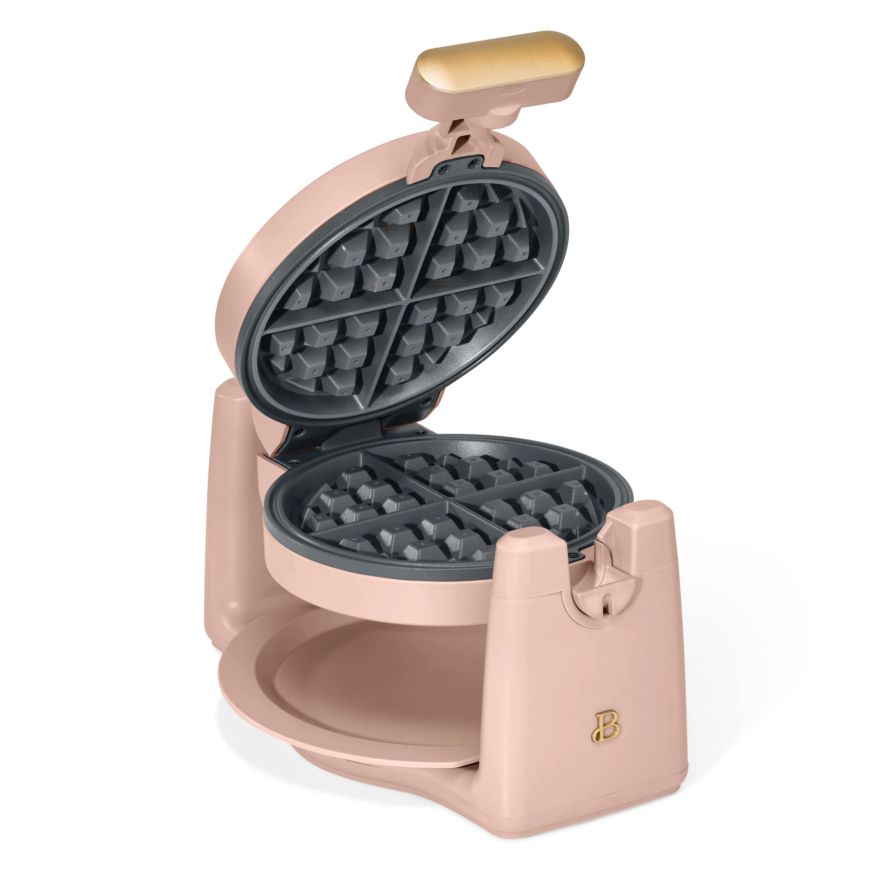 Beautiful Rotating Belgian Waffle Maker, Rose by Drew Barrymore - Walmart.com | Walmart (US)