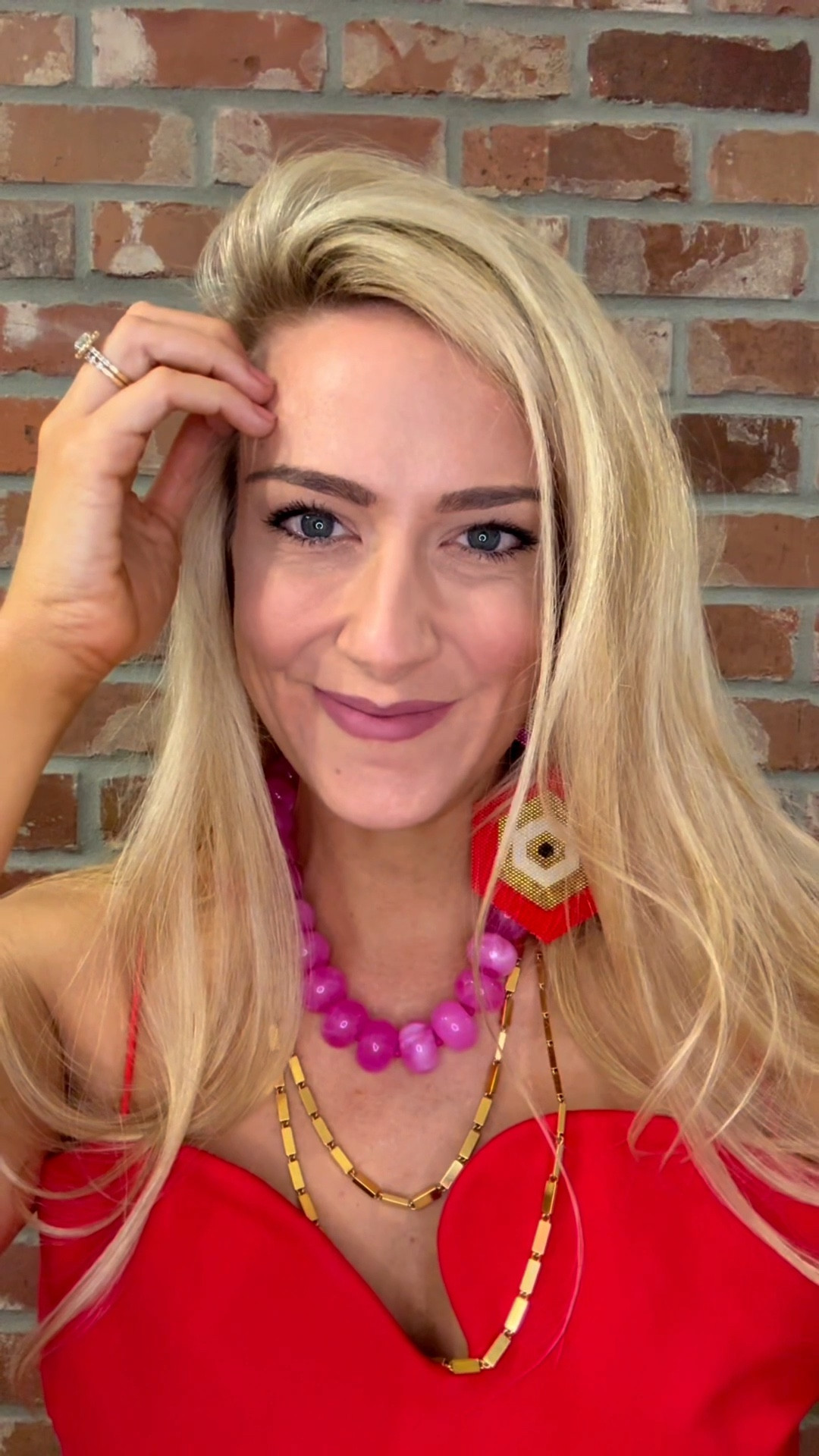 Chunky, colorful necklaces are back and I’m thrilled. This article suggested styling them with a button down, but I love them with an interesting neckline even more. Dress it down with sneakers or go full drama with a maxi skirt. 💫

#colorfulstyle #statementnecklace #over30style #fashioninspo #beadednecklace

#LTKootd #LTKSaleAlert