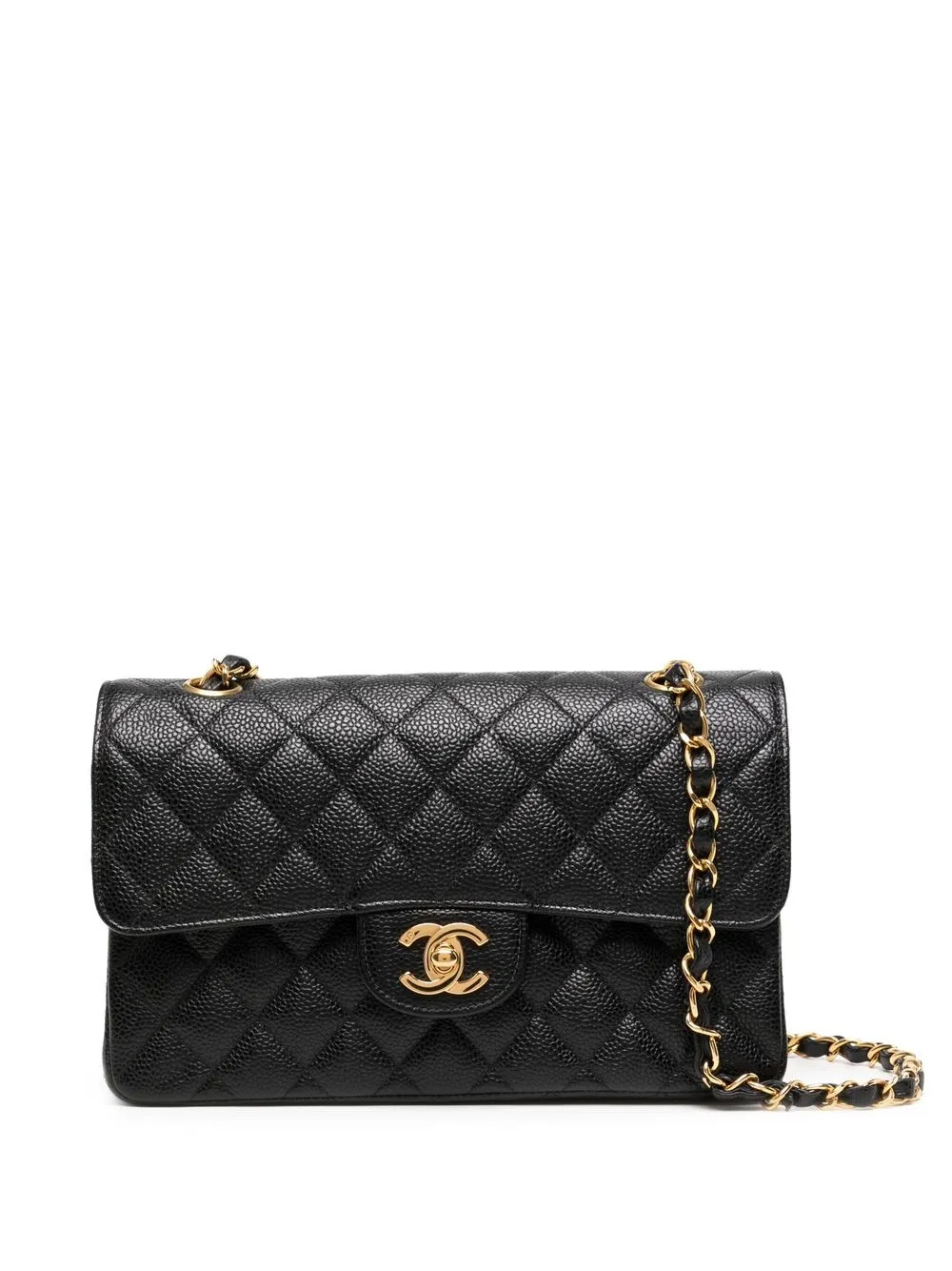 Chanel Pre-Owned 2000 Small Double Flap Shoulder Bag - Farfetch | Farfetch Global