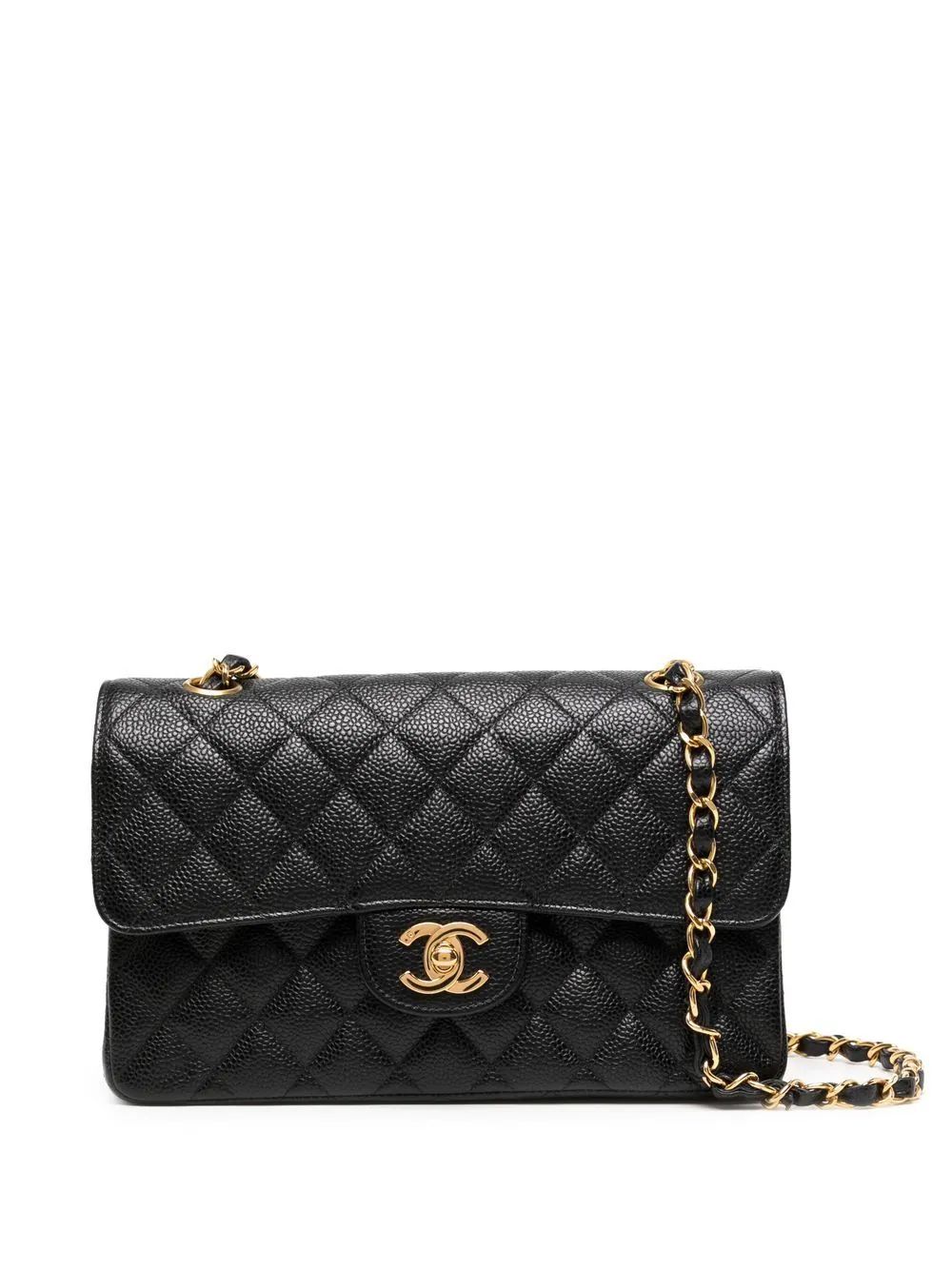 Chanel Pre-Owned 2000 Small Double Flap Shoulder Bag - Farfetch | Farfetch Global