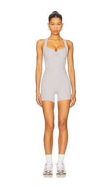 437 The Sculpt Shortie in Heather Grey from Revolve.com | Revolve Clothing (Global)