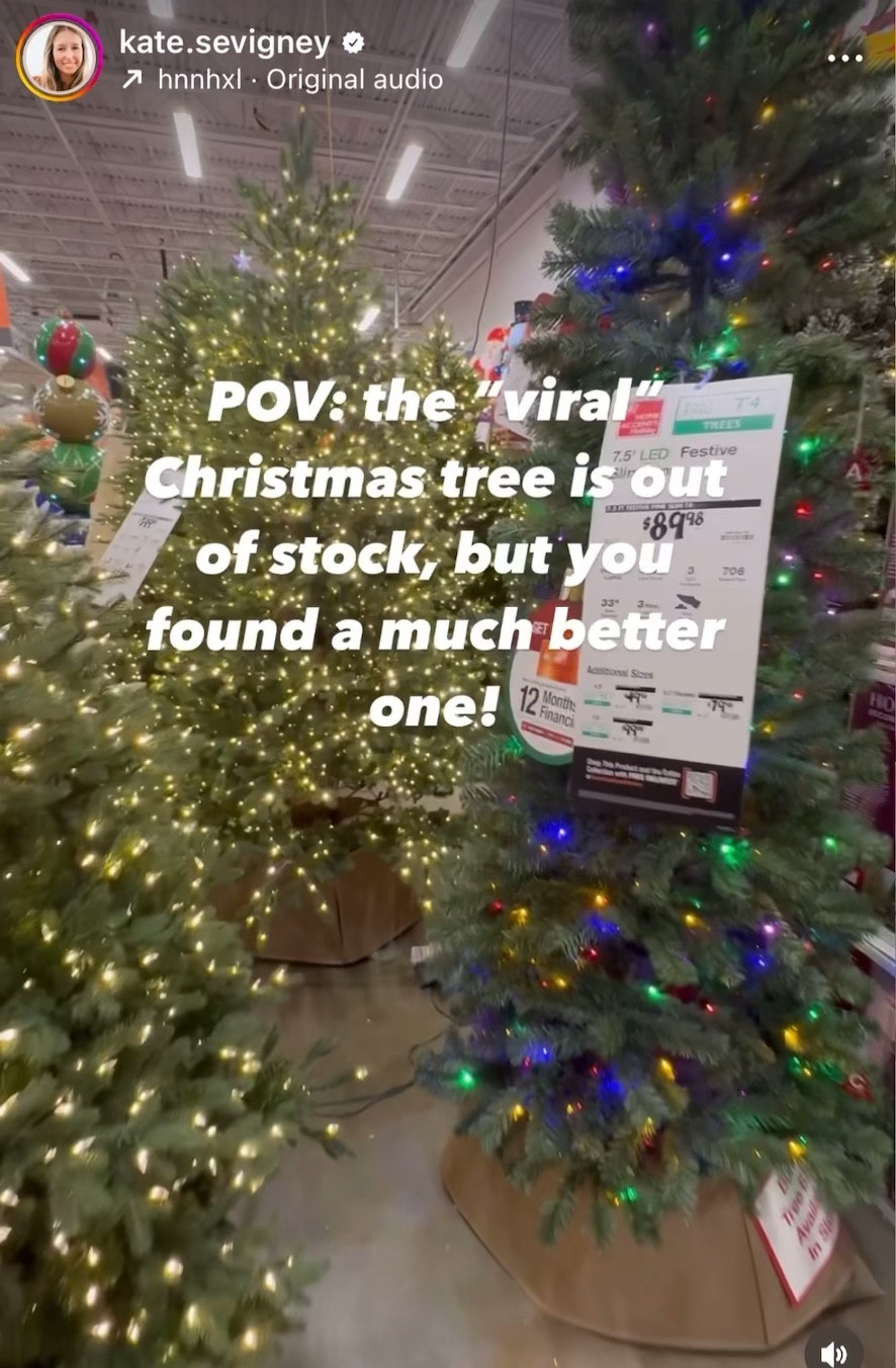 Better than the VIRAL Christmas tree! 

#LTKSeasonal #LTKhome #LTKVideo