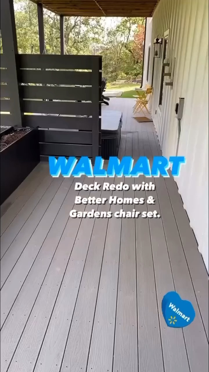 Better Home & Gardens deck chairs set. So love this set. Super cute and sooooo comfy!!! 

#deckchairs
#walmarthome
#patiofurniture
#patio
#walmarthome

#LTKHome