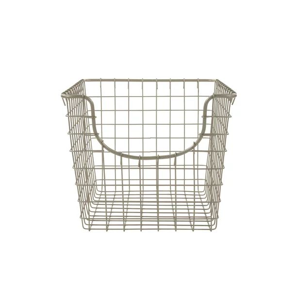 Spectrum Diversified Scoop Wire Storage Basket, Vintage-Inspired Steel Storage Solution for Kitch... | Walmart (US)