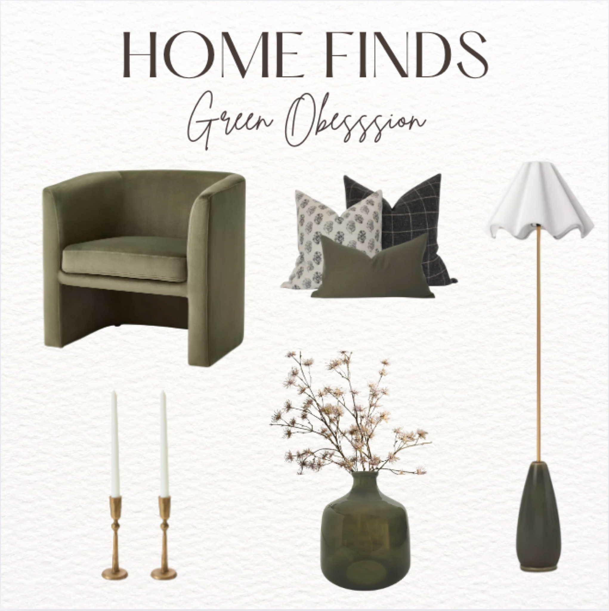 Home decor green obsession 

#LTKFindsUnder100 #LTKHome