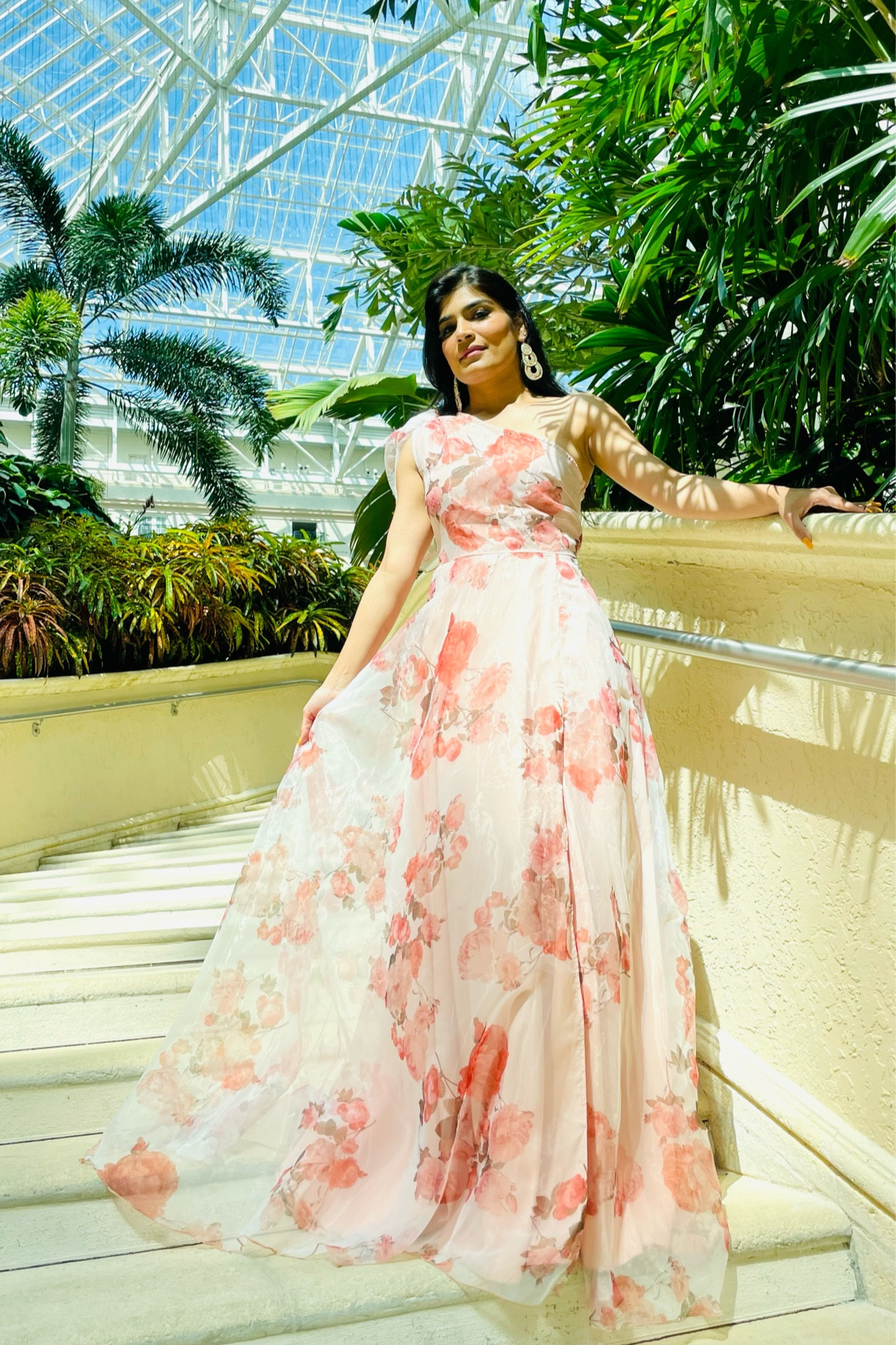 Floral one shoulder gown. Floral maxi dress #floraldress #floral #floralgown #maxidress 

#LTKwedding #LTKunder50 #LTKFind