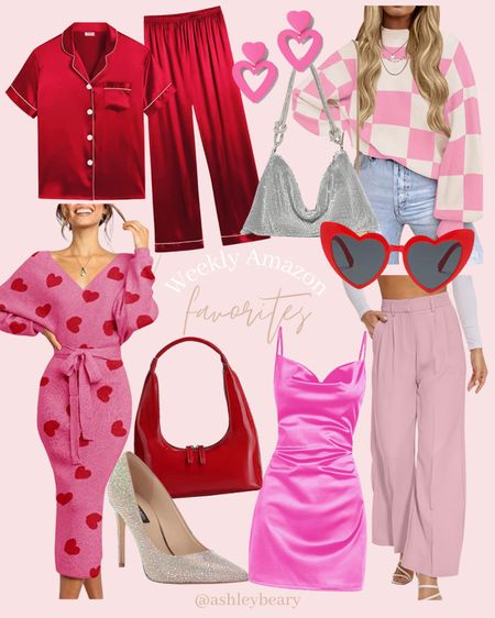 Amazon weekly favorites - Valentines edition. Hot pink and red! 


#LTKunder100 #LTKstyletip #LTKSeasonal