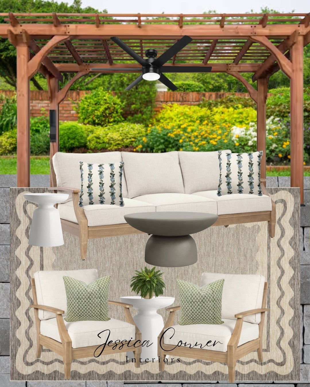 Designing the perfect outdoor retreat starts with classic pieces and a purpose! This outdoor curated design hits all the marks. Functional shade, classic tones, and ALWAYS layers. This is the perfect foundation to add in YOUR favorite colors. 

✨ Virtual Interior Design is a collaborative  experience that is tailored to your style, space, and budget—no matter where you live.

DM me or visit the link in bio to get started.




#OutdoorDesign #PatioInspo #PergolaGoals #BackyardRetreat #OutdoorLiving #VirtualInteriorDesign #ExteriorStyling #PatioDecor #DesignFromAnywhere #JessicaConnerInteriors


#LTKHome #LTKSeasonal
