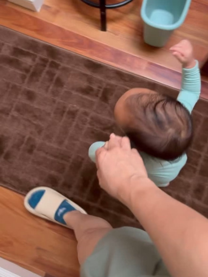 We love this baby gate that keep our toddlers safe from the stairs! 

#LTKVideo #LTKBaby #LTKHome