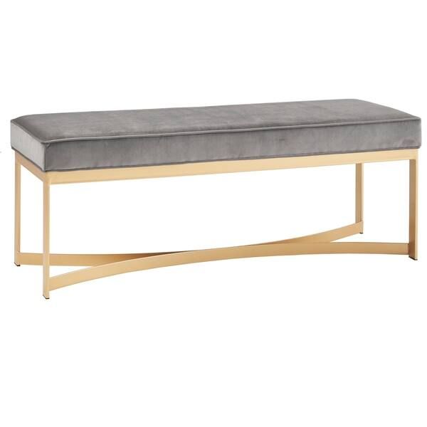 Martha Stewart Secor Grey Bench | Bed Bath & Beyond