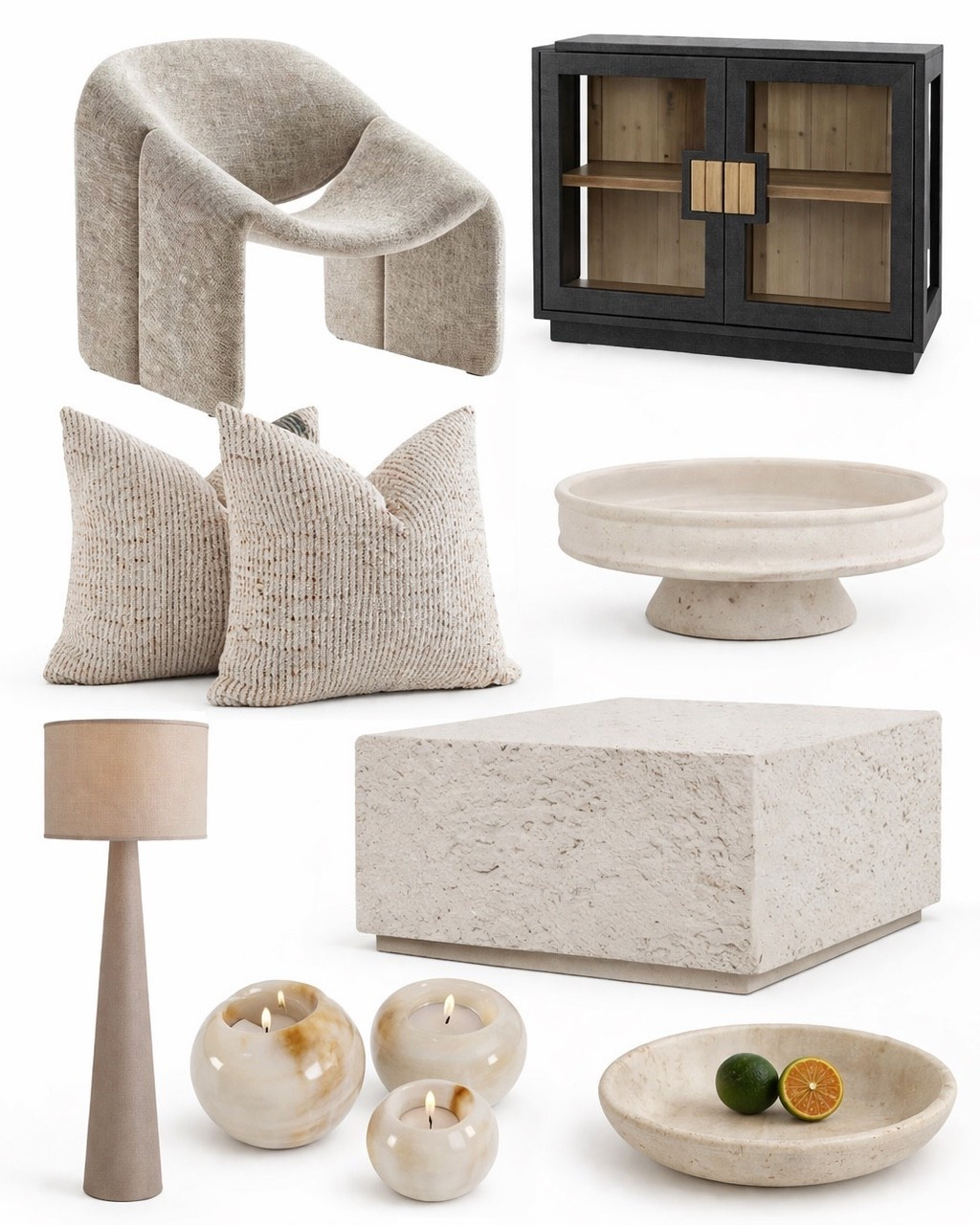 These are the pieces that instantly make a space feel elevated and intentional. A mix of sculptural furniture, warm neutrals, and natural stone is the easiest way to create that high-end, designer look at home.

#LTKHome #LTKSaleAlert