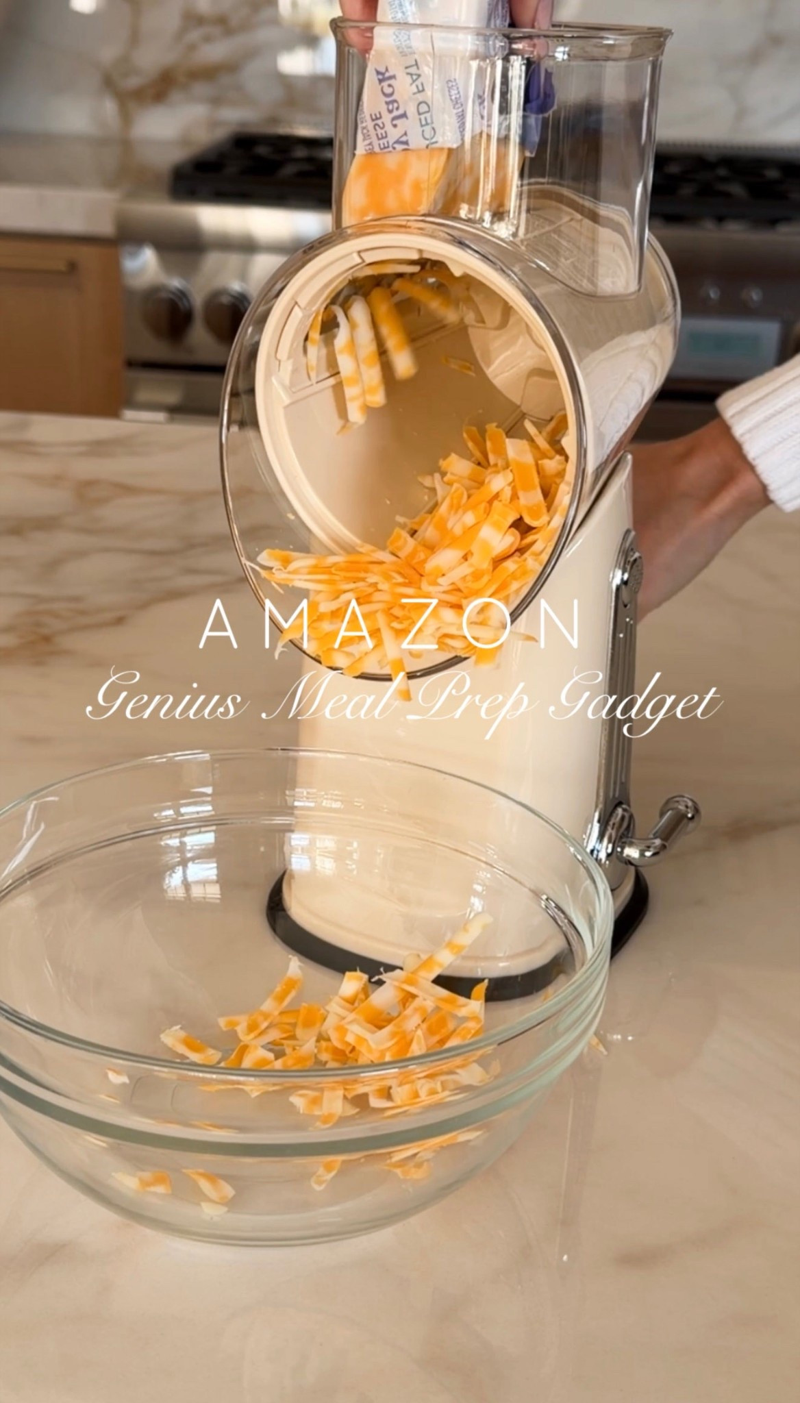 Make meal prep a breeze with this rotary cheese grater! Perfect for quick snacks or dinner. 

#LTKfoodie #LTKHome