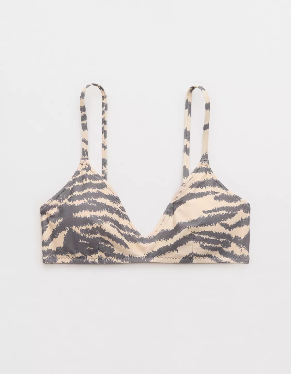 Aerie Skinny Strap Voop Bikini Top | Aerie