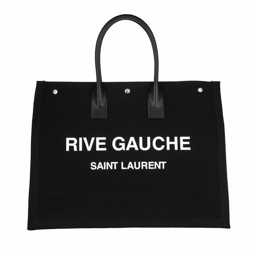Saint Laurent Men Rive Gauche Tote Bag Black/White | Tote | fashionette | Fashionette (DE)