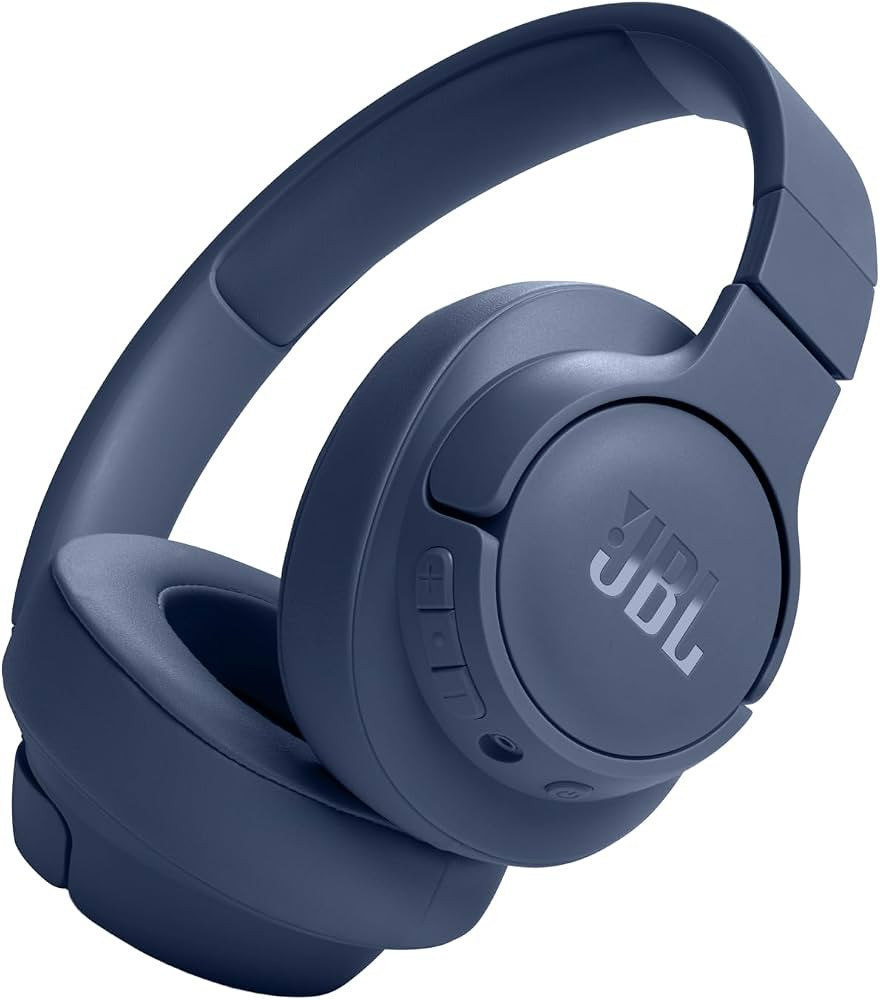 JBL Tune 720BT - Wireless Over-Ear Headphones - Blue | Amazon (US)
