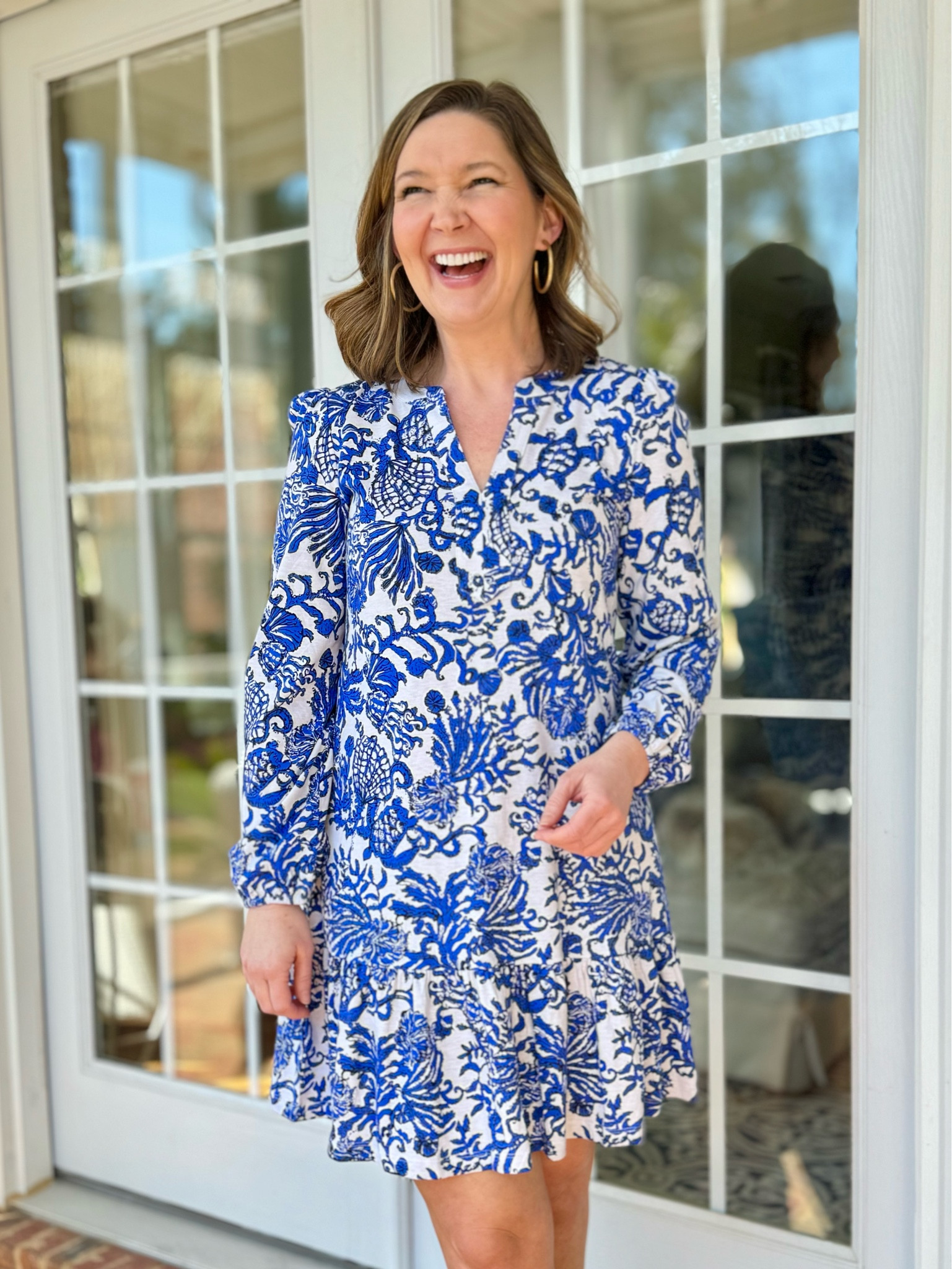 knee length dresses for ladies Lilly Pulitzer - Davian Long Sleeve Cover Up