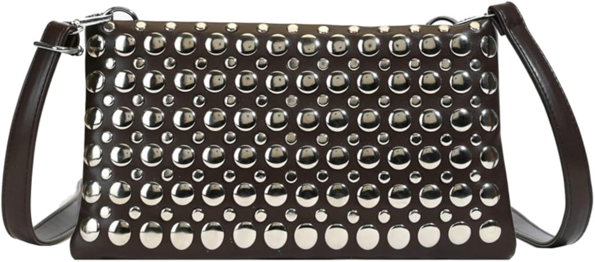 Epsion 2025 Crossbody Bag for Women PU Shoulder Bag Y2K Studded Purse Vegan Leather Clutch Handba... | Amazon (US)