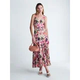 Scoop Women's and Women's Plus Maxi Godet Dress, Sizes 0-26W | Walmart (US)