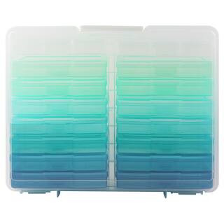 Blue Ombre Photo & Craft Keeper by Simply Tidy® | Michaels Stores