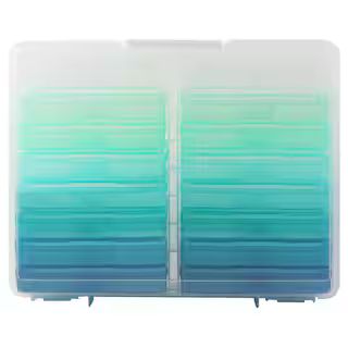 Blue Ombre Photo & Craft Keeper by Simply Tidy® | Michaels | Michaels Stores