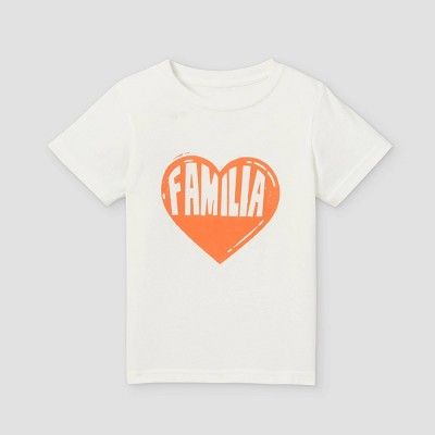 Latino Heritage Month Toddler Familia Short Sleeve T-Shirt - White | Target