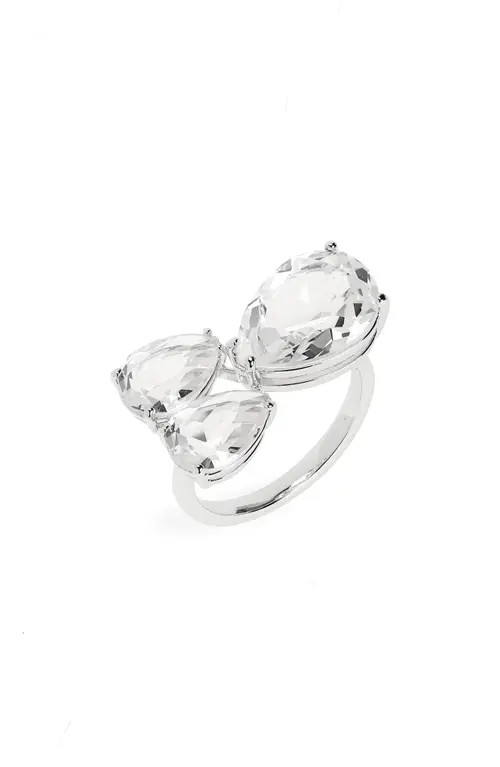 SWAROVSKI Millenia Pear Crystal Ring in White at Nordstrom, Size 8 | Nordstrom