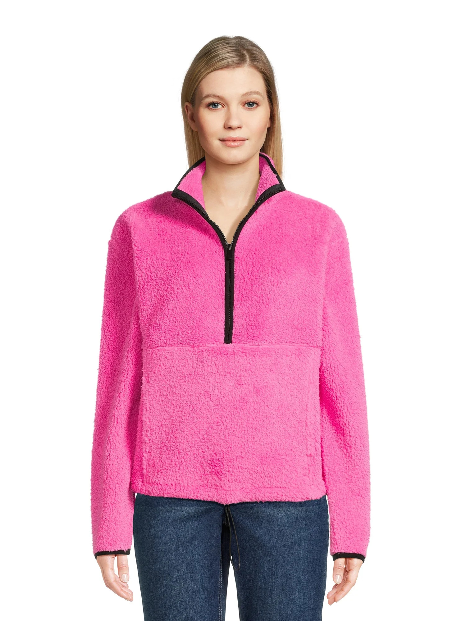 No Boundaries Juniors Plush Pullover, Sizes XS-3XL - Walmart.com | Walmart (US)