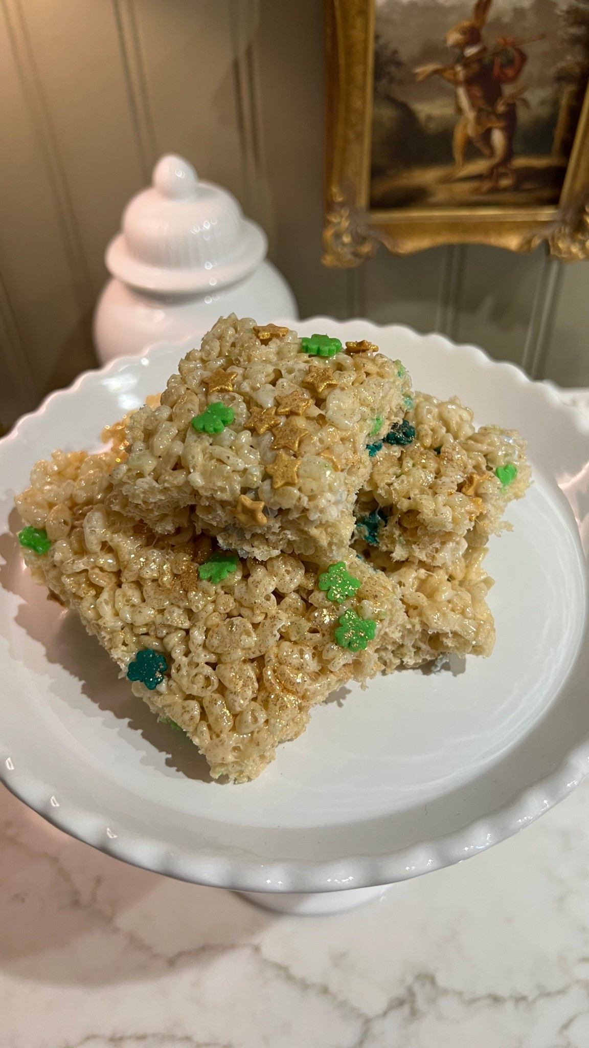 Easy Festive Fun - Just add festive sprinkles & edible glitter! ✨
St. Patrick’s Day Rice Crispy Treats

#LTKKids #LTKSeasonal #LTKHome