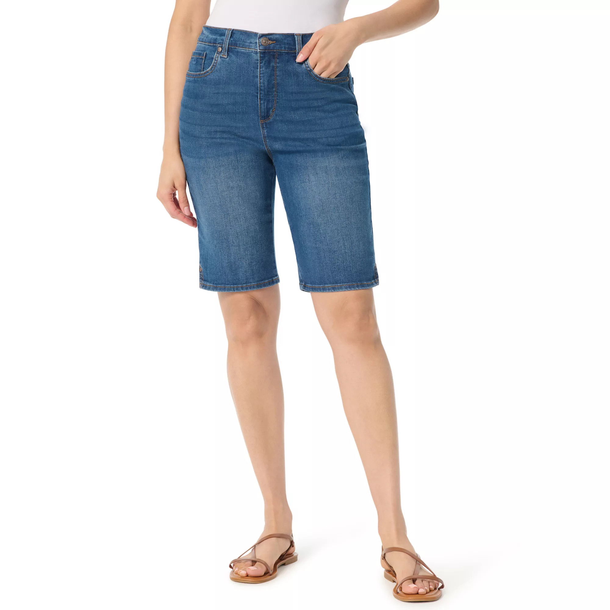 Women's Gloria Vanderbilt Amanda Bermuda Shorts | Kohl's