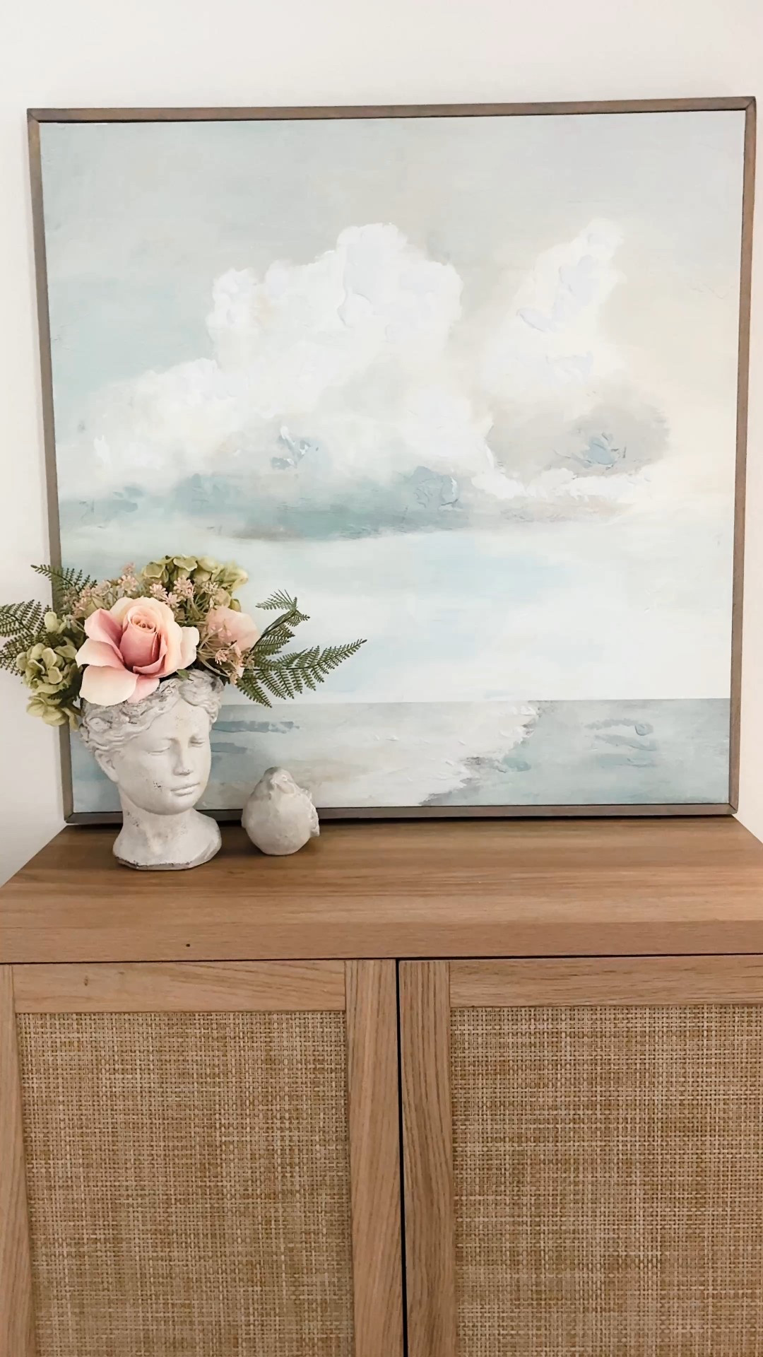 A shoe cabinet that can hold boots and other size shoes. And you can connect these cabinets to make consoles with functional storage. 

#LTKHome