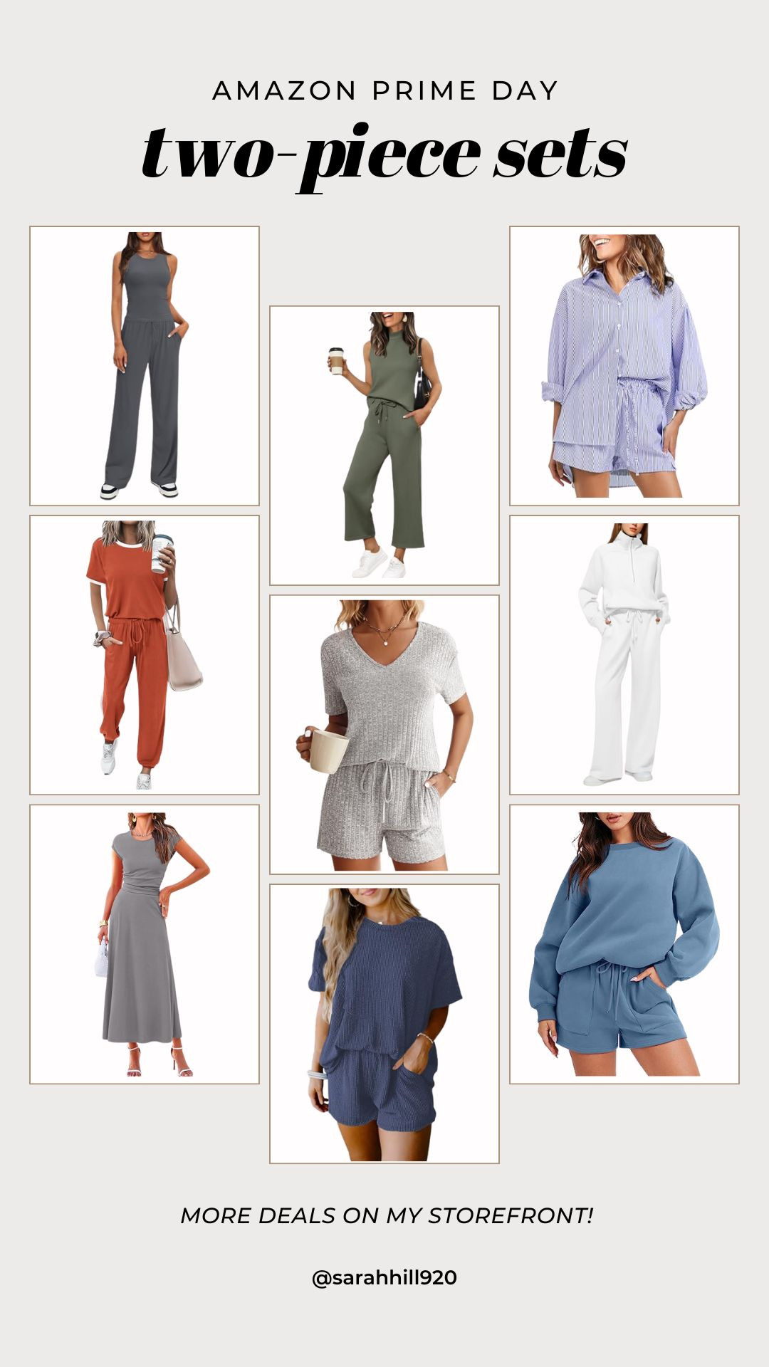 Two piece sets on sale for Amazon Prime Day!

Loungewear, casual outfit, two-piece outfit, work from home 

#LTKSaleAlert