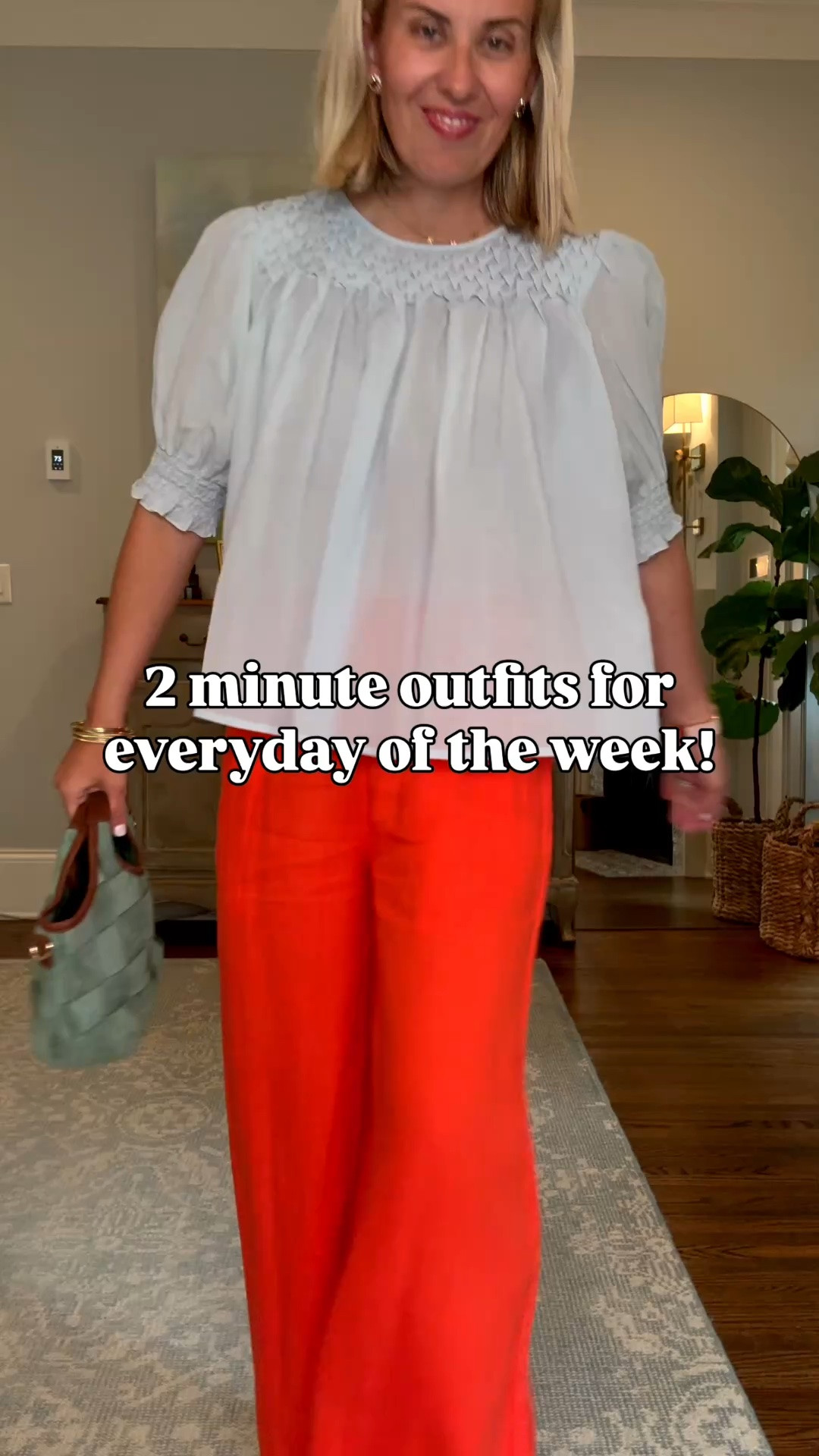 Cause who has time to overthink “what to wear”?!??

Outfit 1- Xs top & pants, 8 shoes
Outfit 2- s dress, 8 shoes
Outfit 3- s top (I wear xs in non cropped version), 26p jeans
Outfit 4- small dress, 8 shoes
Outfit 5- Xs dress, 8 must have shoes

#LTKdayinmylife #LTKootd #LTKgrwm