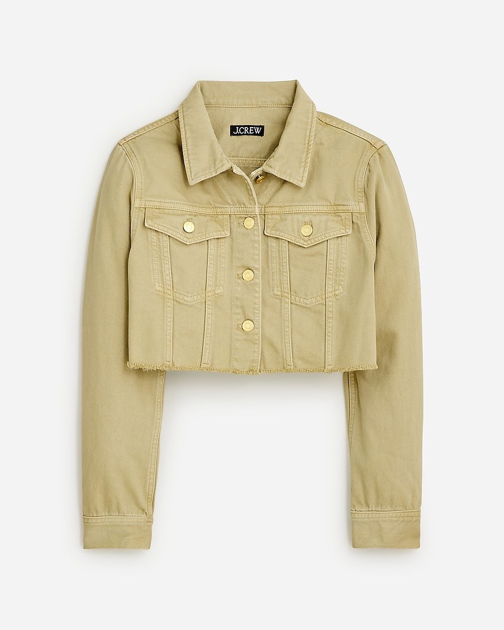 Limited-edition cropped classic denim jacket | J.Crew US
