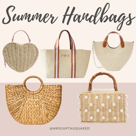 summer beach handbags 
Resort vacation wear 

#LTKitbag