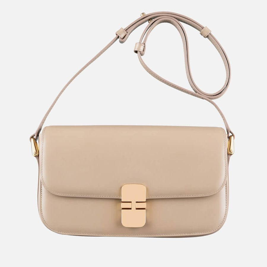 A.P.C Grace Leather Baguette Bag | Coggles (Global)