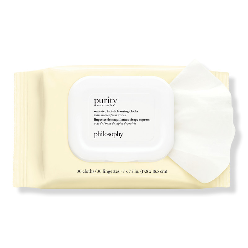 Philosophy Purity Made Simple One-Step Facial Cleansing Cloths | Ulta Beauty | Ulta