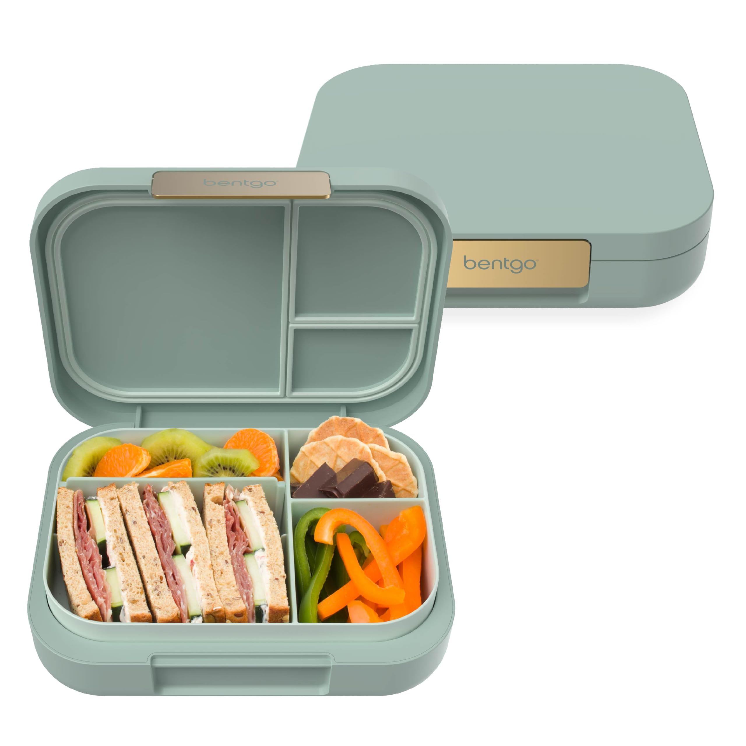 Bentgo Modern - Adult & Teen Bento Lunch Box; 3-4 Compartments, Leak-Resistant, 5.5 Cup Capacity/... | Amazon (US)