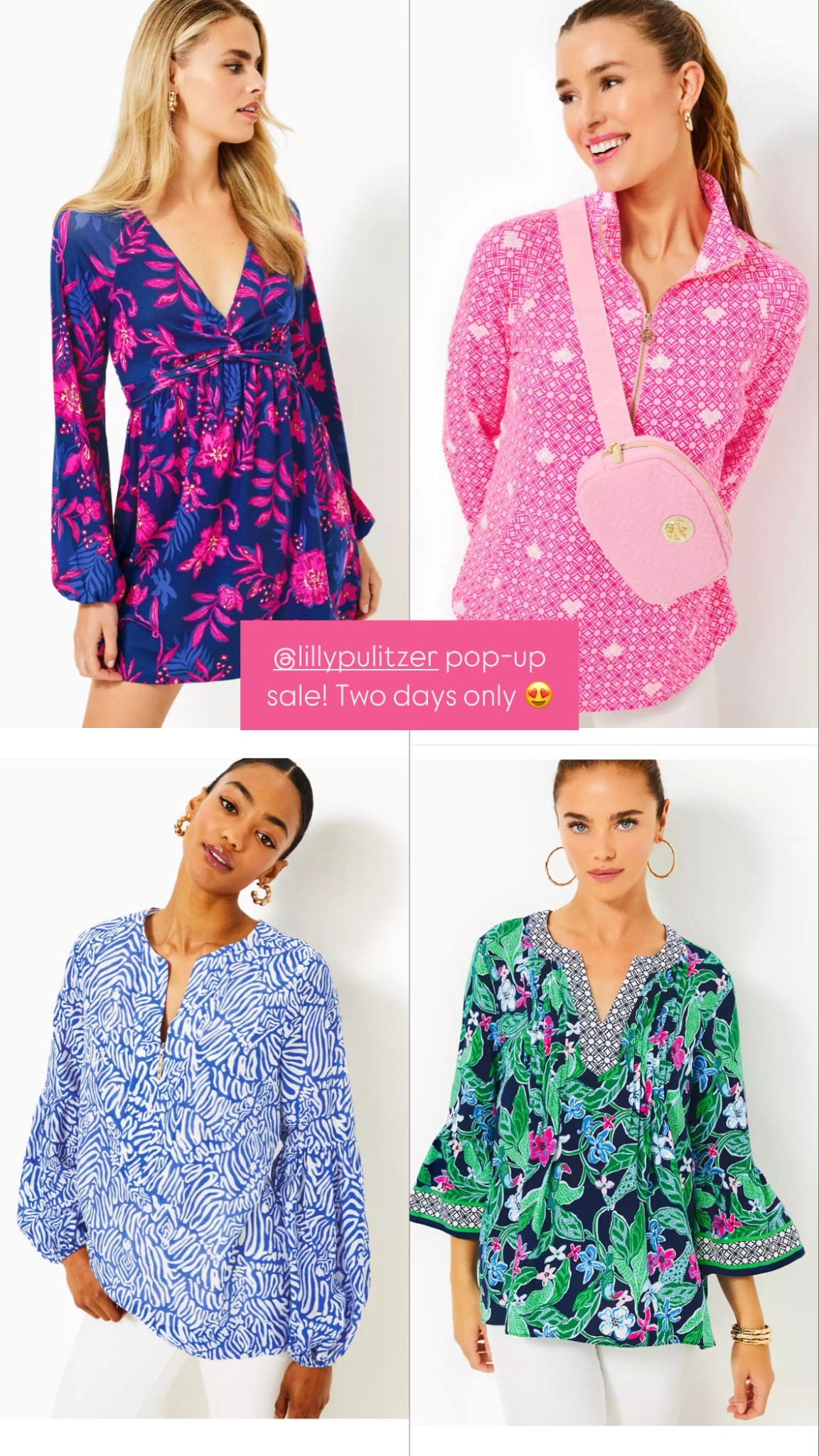 Lilly Pulitzer Pop Up Sale 🎉 

2 days only and lots of beautiful prints and pieces 🩷

Great Mother’s Day gift ideas and these prices 👏



#LTKStyleTip #LTKGiftGuide #LTKSaleAlert