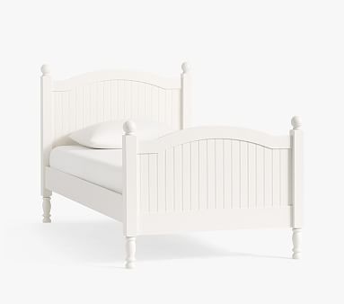 Catalina Twin Bed, Simply White | Pottery Barn Kids