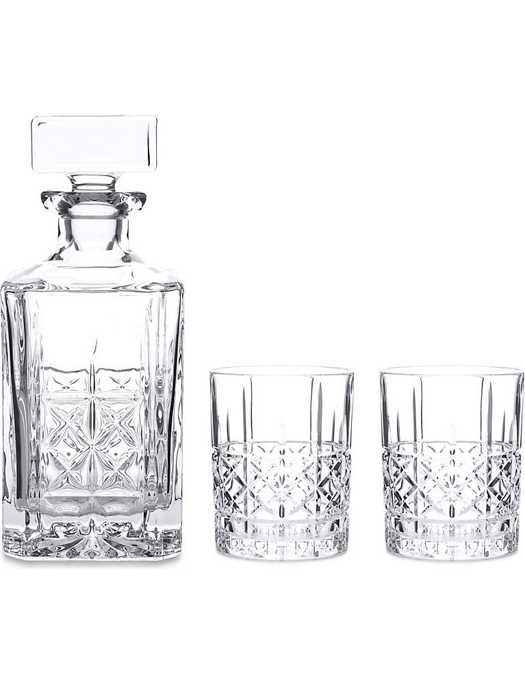 Marquis Brady crystalline tumblers and decanter set | Selfridges