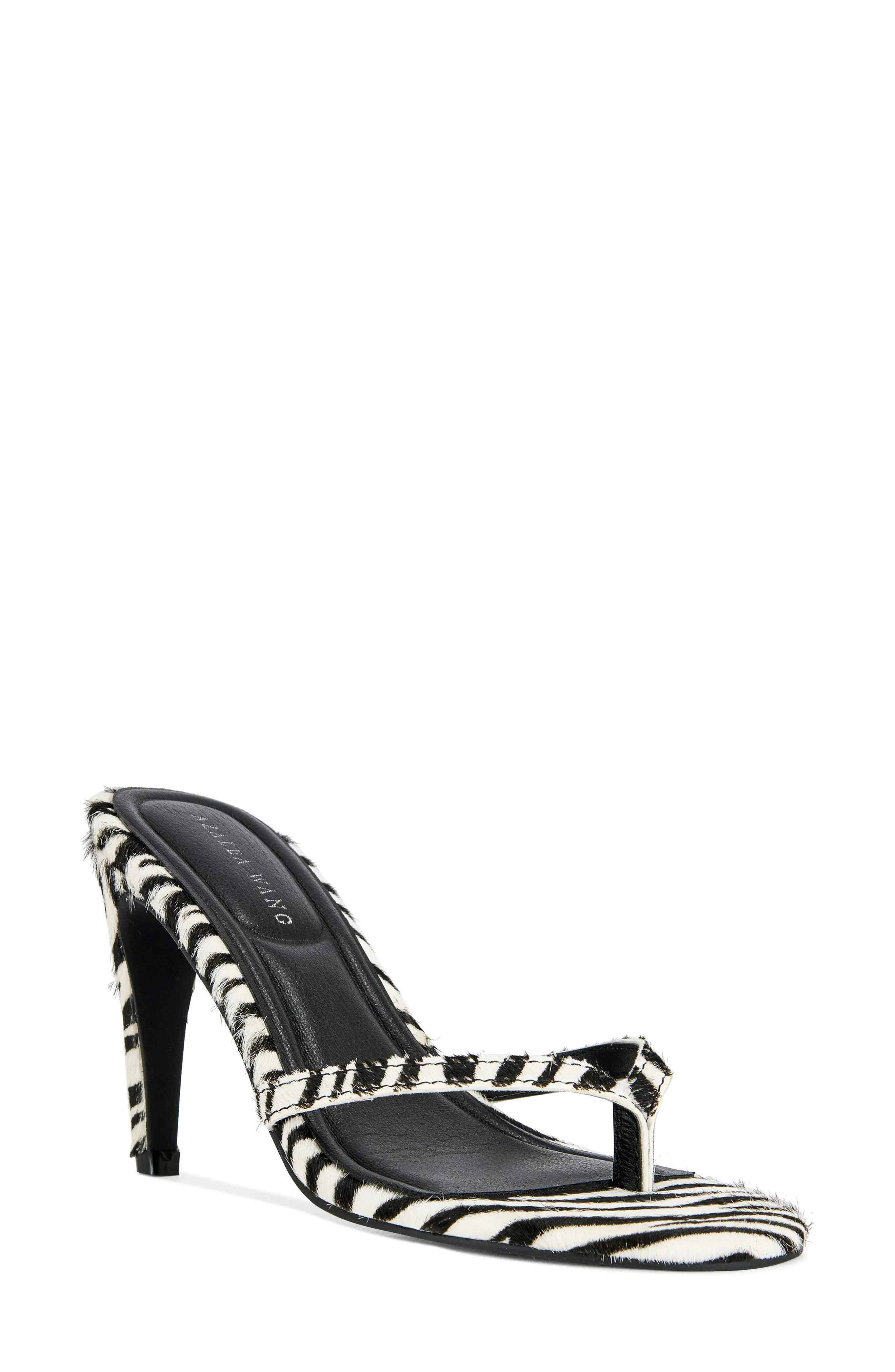 AZALEA WANG Lewis Genuine Calf Hair Sandal (Women) | Nordstrom | Nordstrom