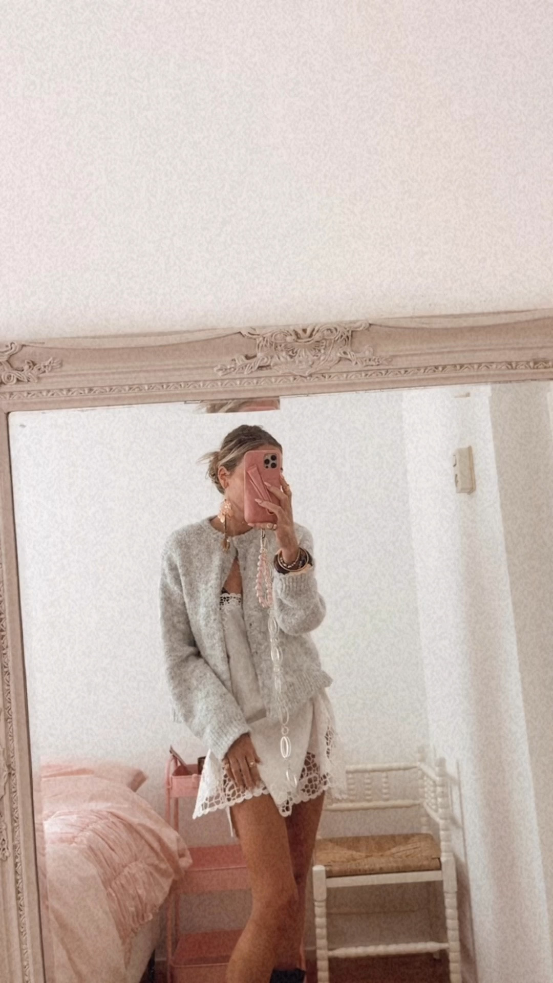 What to wear: European summer or to the beach 🤍 H&M white cute lace dress we sized up. But the fit is already oversized. 

#LTKU #LTKStyleTip #LTKSwim